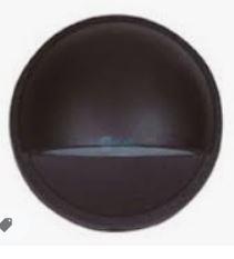 Sollos Deck Post light Textured Black LED