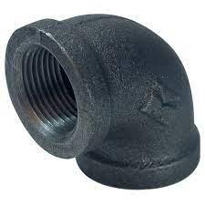 1.5 " Elbow Black metal 90