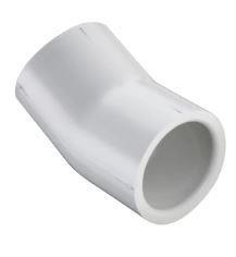 22.5° Elbow Slip 4" PVC