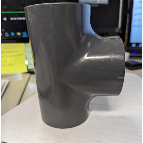 2" SCH 80 PVC Tee