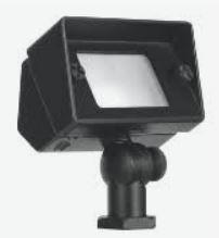 SOLLOS FLOOD TEXTURED BLACK WITH JC50 5W LED