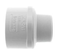 Reducing Male Adapter MIPT x Slip 1 1/4" x 1 1/2" PVC