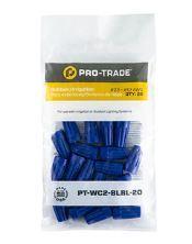 Pro-Trade Blue/Blue Wire conector 20Pc Bag