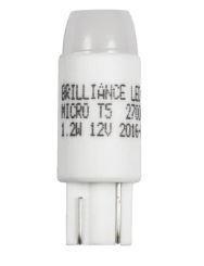 LED MICRO T5 WEDGE 2700K 12VAC 1.2W