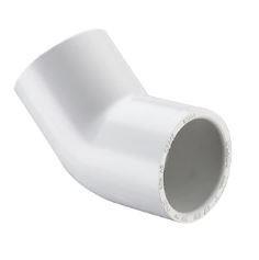 45° Elbow Slip 1 1/4" PVC