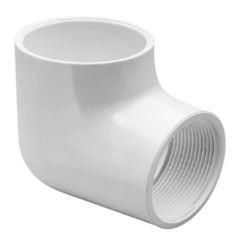90° Combo Elbow Slip x FIPT 1 1/2" PVC