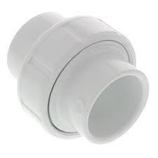 Sch 40 PVC Union 1 inch socket w/Buna-N- O-Ring Seal